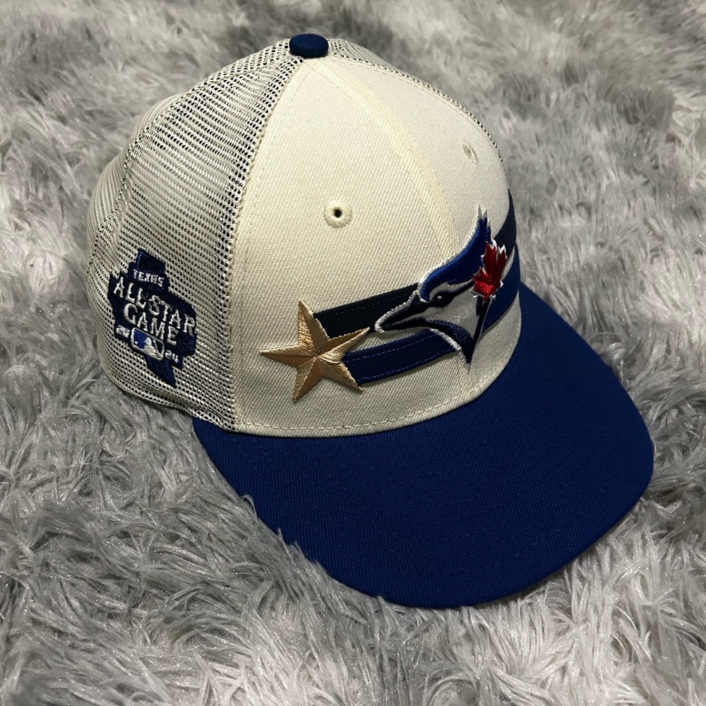 New Era 

Toronto Blue Jays 

Blue and Cream All-Star Game Hat